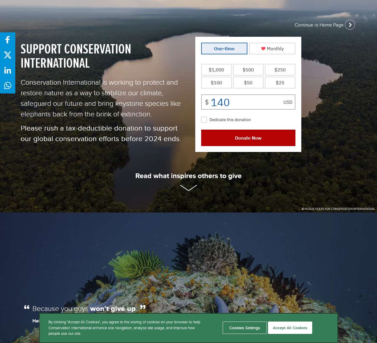 
	Conservation International
