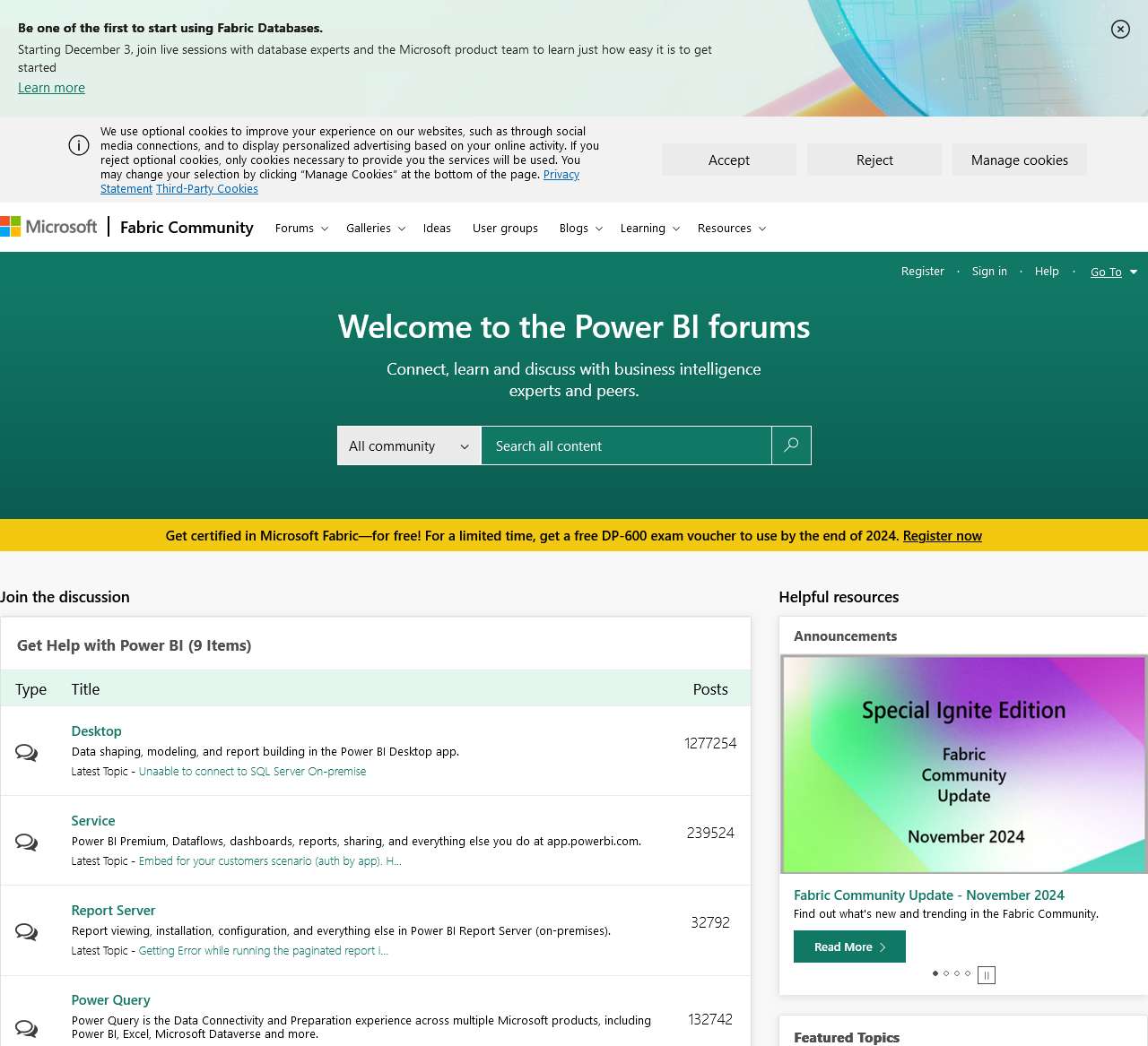 
	Power BI forums - Microsoft Fabric Community
